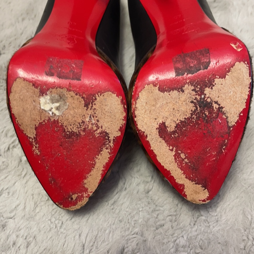 Christian Louboutin Maggie Pong Leopard Chad/K - Picture 6 of 13
